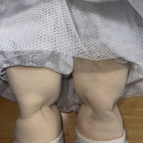 Cabbage Patch Kids Porcelain Collection Doll With Dress & Certificate Of Authent - Picture 13 of 16